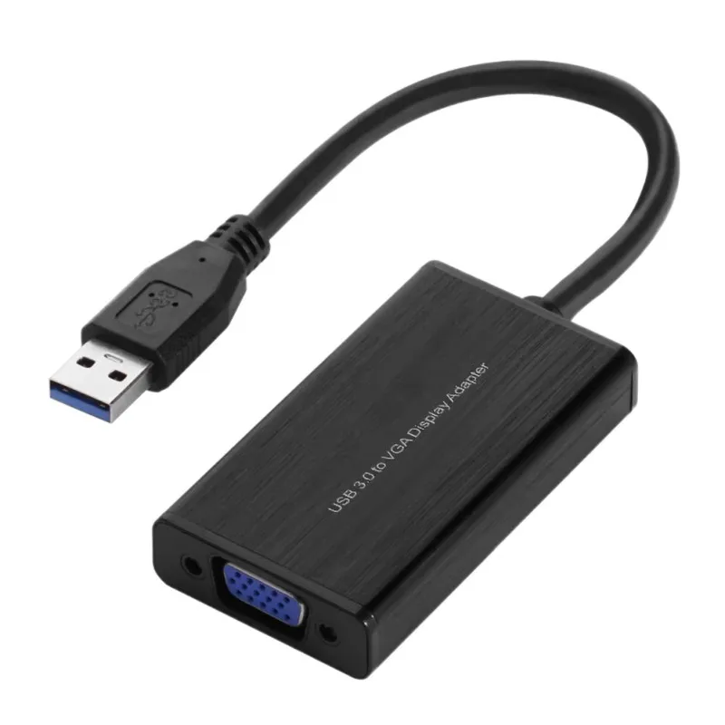 USB 3,0-VGA кабель адаптер USB-VGA видео адаптер конвертер дисплей внешний кабель адаптер для ПК ноутбука