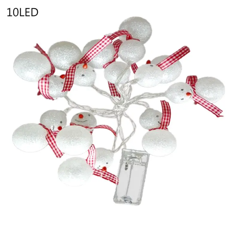 

10/20 Snowman Decorative String Light LED 1.5m 3m Christmas New Year Decor