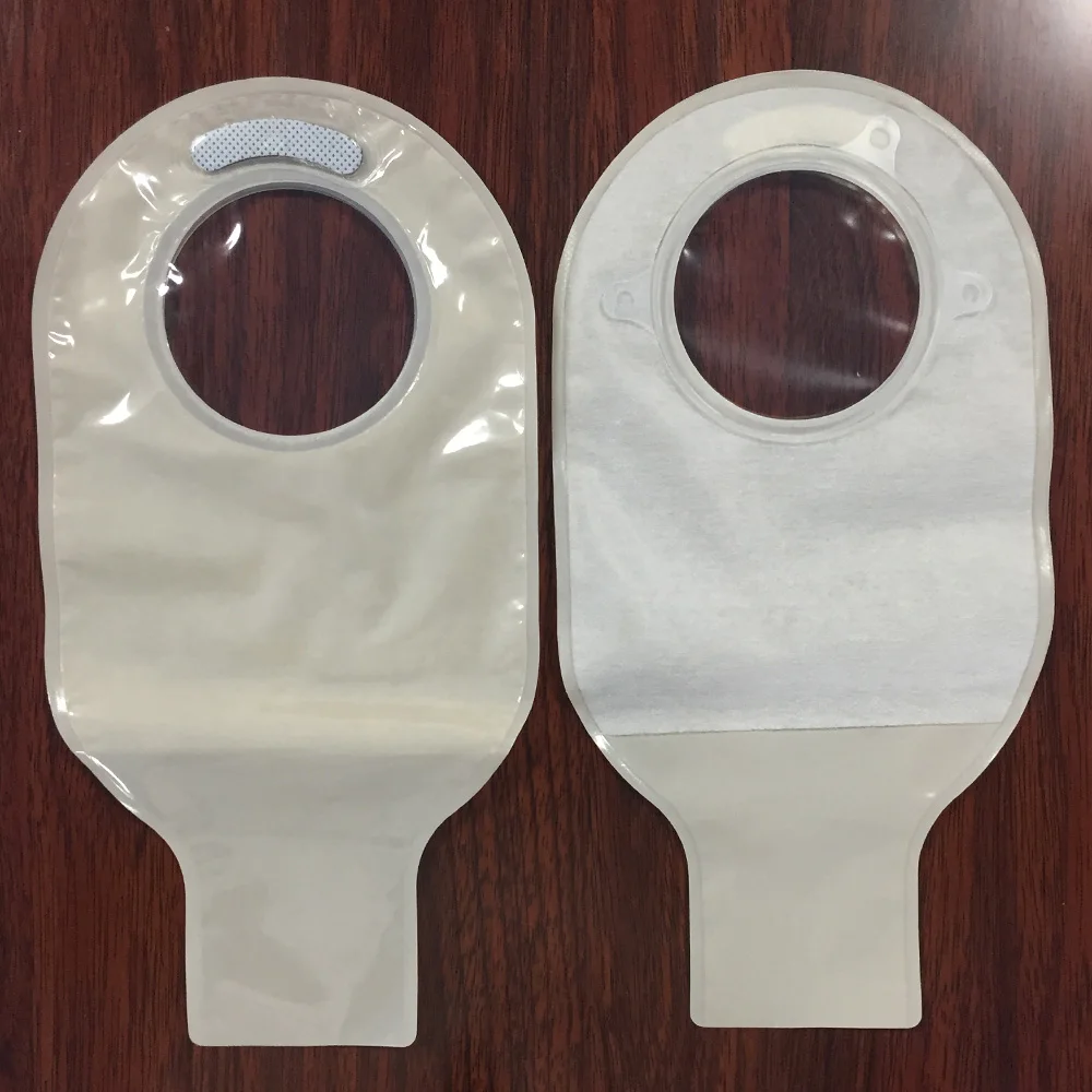 10 комплектов дренажные мешки Ostomy две системы Colostomy с углеродным фильтром Stoma Pouches
