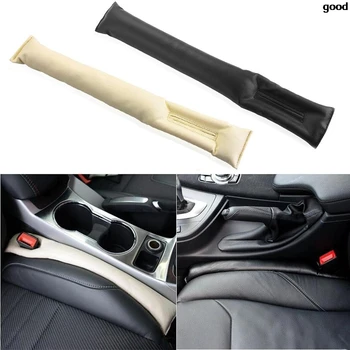 

1PC PU Leather Car Seat Gap Pading Plug Leak Cover Stickers for Dodge ram 1500 charger journey challenger caliber Accessories