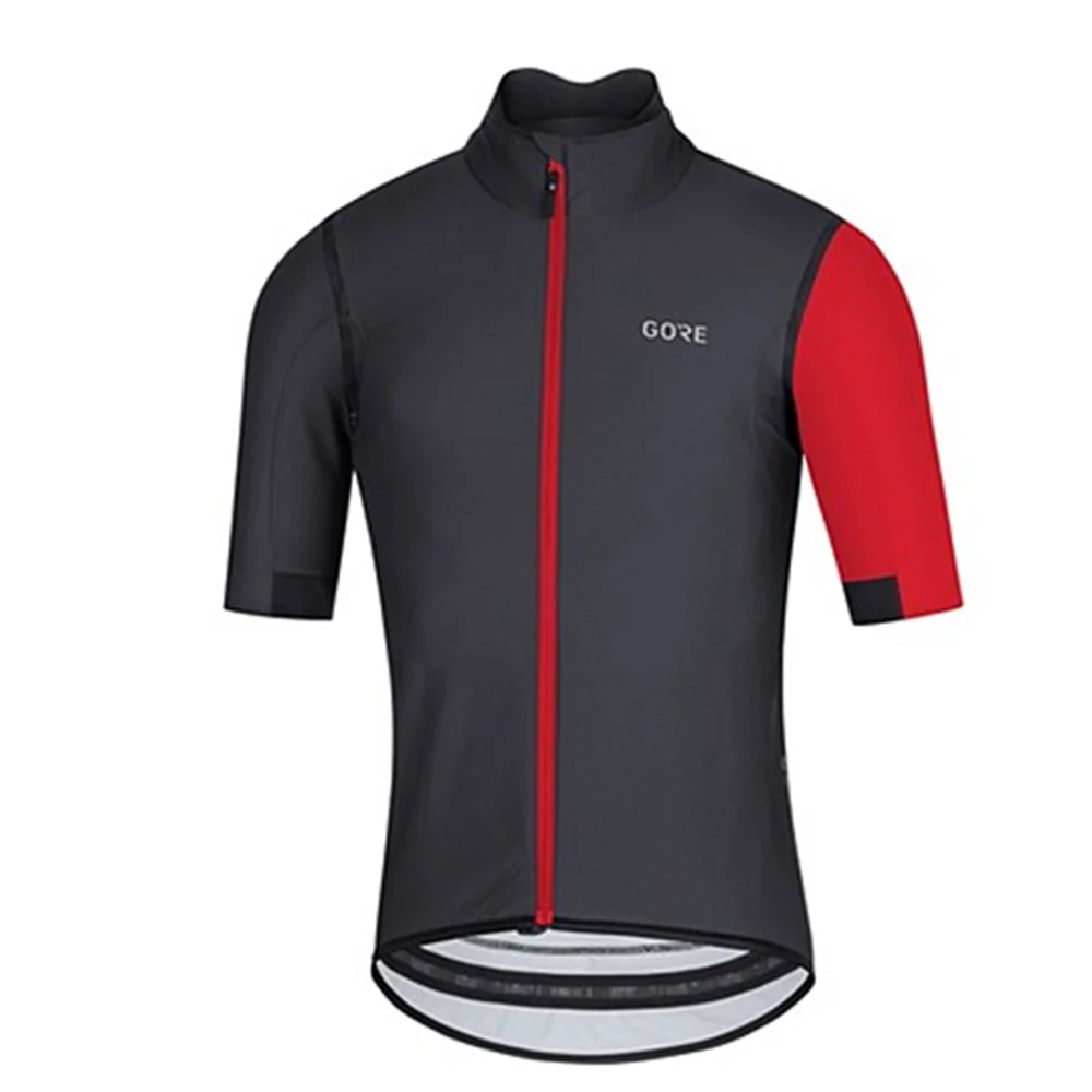 

Gore Team 2019 Men Cycling Jersey Summer Custom Bike Clothes Black Sport Wear Cycling Tops bicycle Maillot Ciclismo Mtb T-Shirts