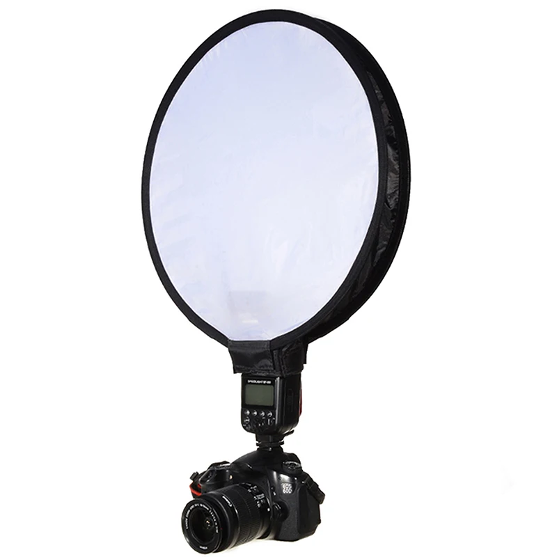 Новые 40 см круглый диск вспышка Softbox диффузор термостойкого для Камера вспышка фотовспышка вспышка для фотосъемки