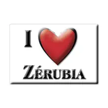 ZÉRUBIA imán de LANGUEDOC Rosellón (2A) Francia imán de nevera SOUVENIR que regalo de amor