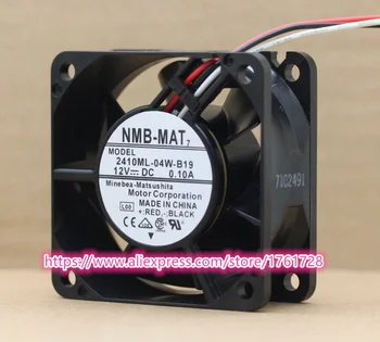 

Brand new 6cm 2410ML-04W-B10 2410ML-04W-B19 dual ball bearings fan 12V 0.10A ~