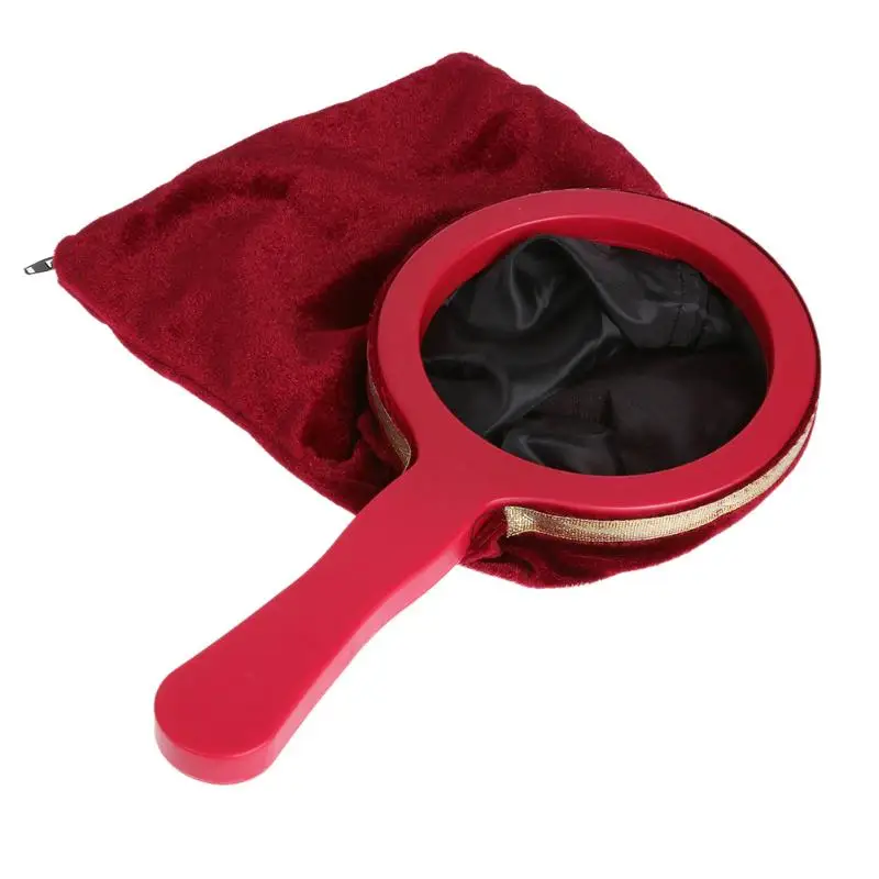 Пластиковый большой пустой мешок магический реквизит универсальные сумки трюк подарок для детей - Цвет: Red