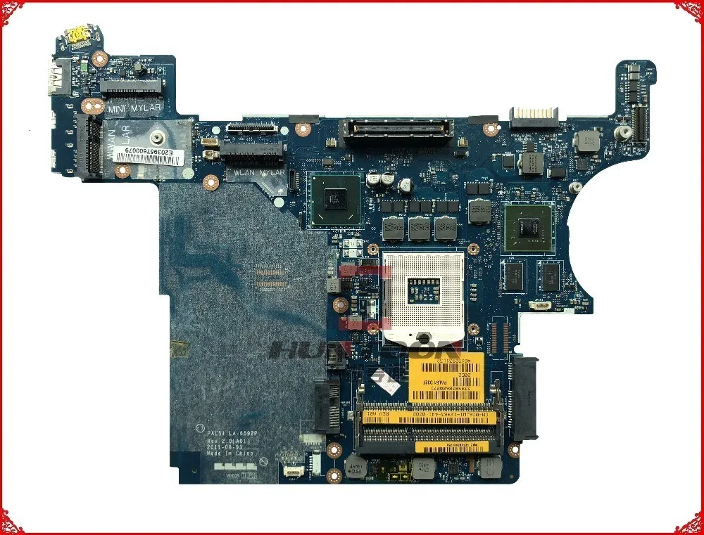 Высокое качество CN-0C6JW1 C6JW1 для Dell Latitude E6420 материнская плата для ноутбука PAL51 LA-6592P QM67 PGA989 DDR3 полностью протестирована
