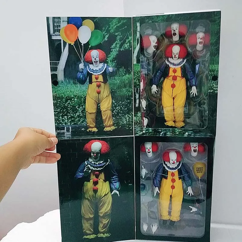 NECA 1990 фильм это Pennywise Джокер клоун старое издание фигурка модель игрушки куклы для подарка