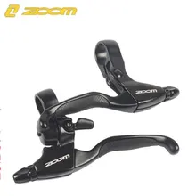  ZOOM HB-100 MTB Bike Brake HB100 Bicycle Brakes Caliper with Rotors Bicycle Parts Hydraulic Piston Two-way with V-brake Lever 
