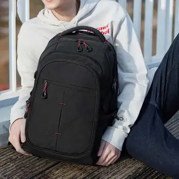 

UREVO Man 25L Large Capacity Multifunction Backpack Teenager Nylon Waterproof Travel Backpack For 15 inch Laotop Bag mochila