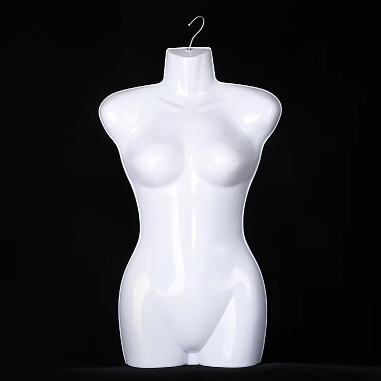 

Plump Thick Half-body Model Bra WOMEN'S Pajamas Model PCs Bathing Suit Display Props Underwear Hanger Advantages Peony