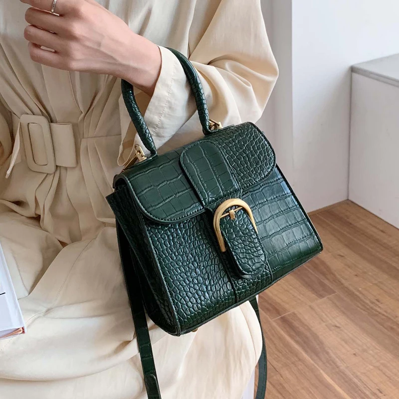 

Vintage Stone Pattern Women Single Shoulder Crossbody Bag 2019 Brand Designer Handbag and Clutch Ins Chic Small Square Package