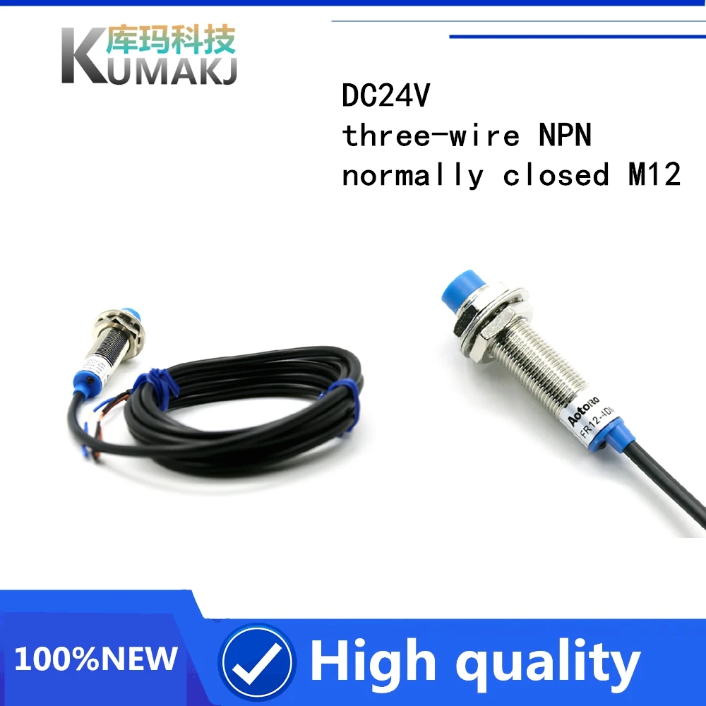 1 шт. новые M12 бесконтактный выключатель FR12-4DN FR12 4DN DC24V 3-жильный Силовые