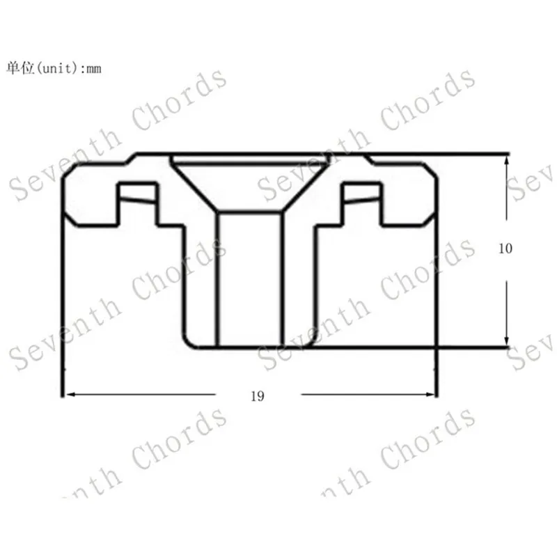 10 шт./лот Black Bass Guitar String Retainers аксессуары для гитары запчасти музыкальный