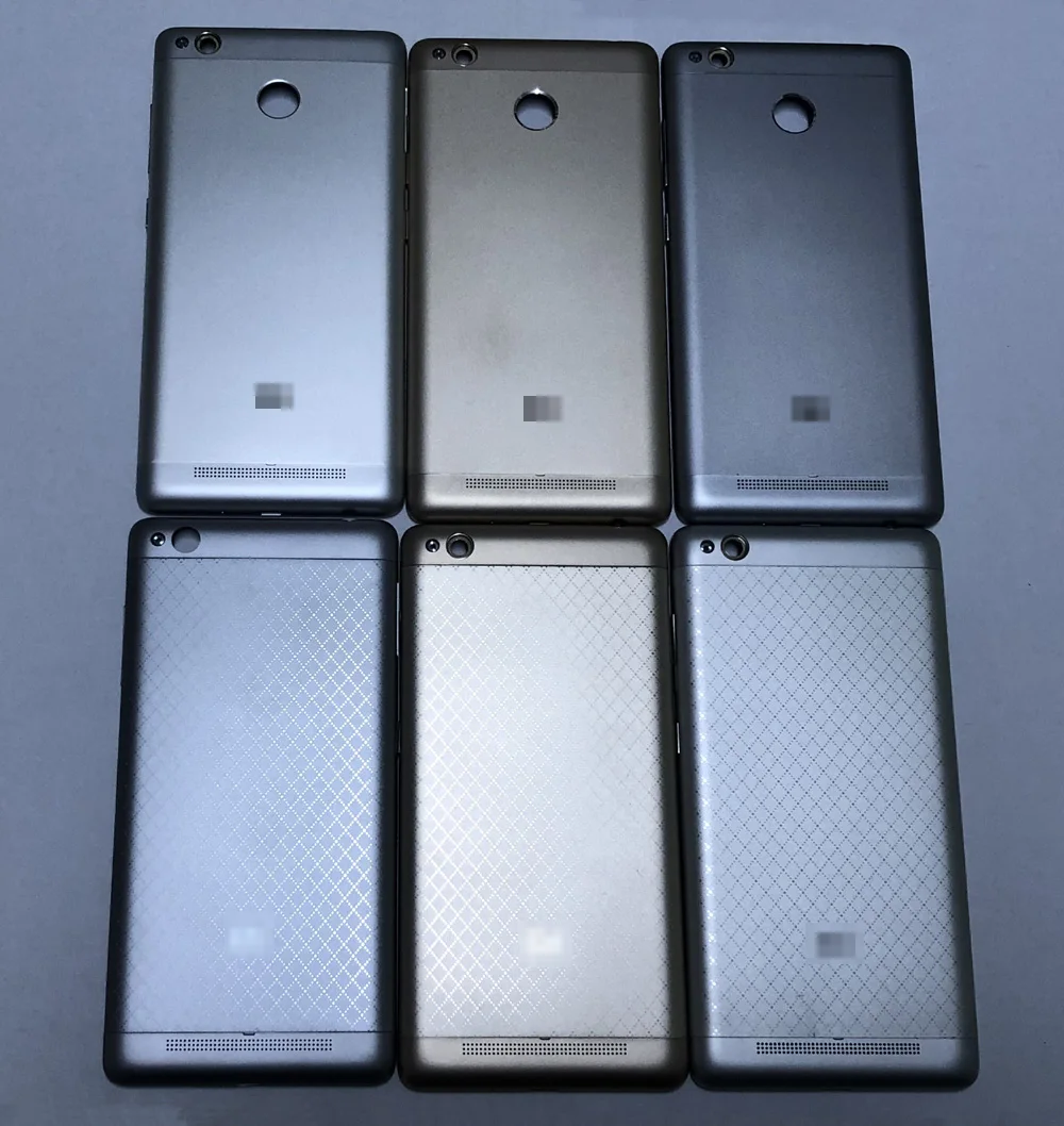 Для Xiaomi redmi 3 redmi 3s redmi 3 pro задняя крышка корпуса батареи чехол Крышка батарейного отсека Крышка для чтения