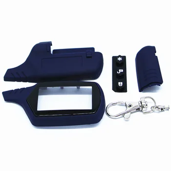 

Starline A91 Key Shell Keychain Case For Russian Version Starline A91 lcd Remote Two Way Car Alarm System