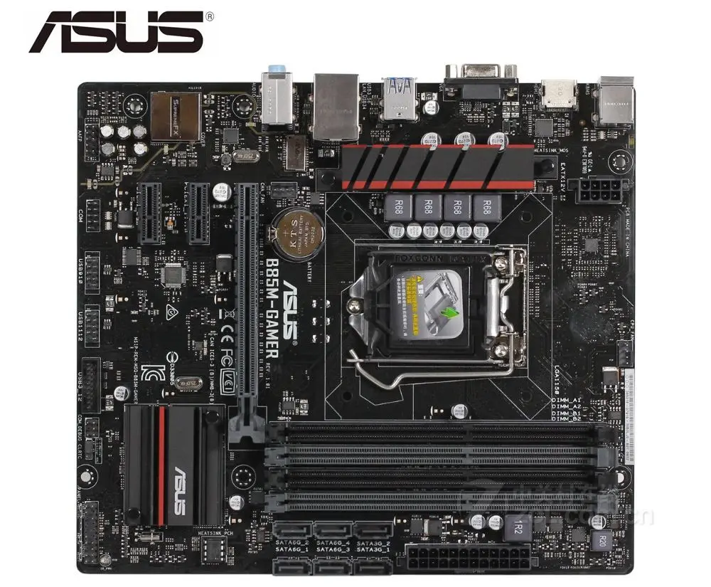 Материнская плата ASUS для ПК оригинальная LGA 1150 DDR3 USB2.0 USB3.0 32 ГБ VGA SATA3 B85