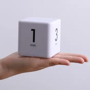 

1 Pcs Kitchen Timer Cube Miracle Multi-function Timer Minutes Management Children's Timer Exercise Timer Cocina Accessories
