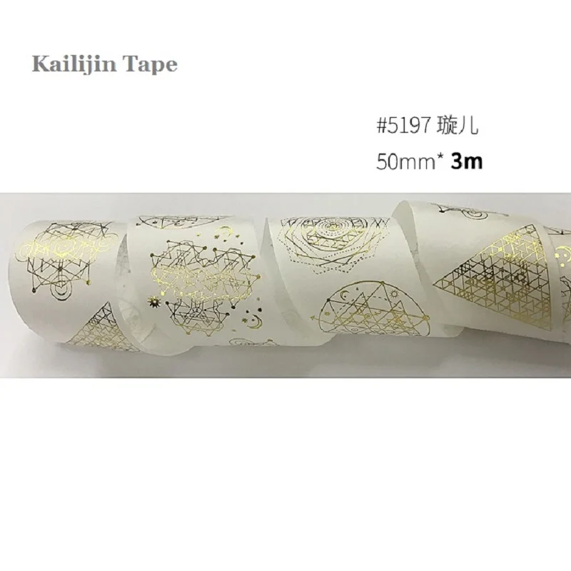 Washi Tape, Gold Foiled