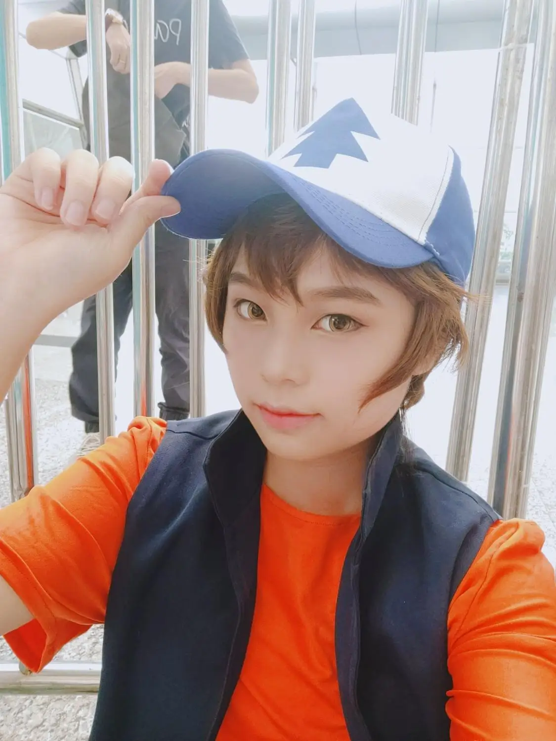 Anime Dipper Pines Suit Hat+T shit+Vest 