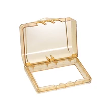 Uxcell всепогодный выход крышка в использовании штепсельная розетка протектор для внутреннего использования s 135x95x41 мм Tawny 2 шт