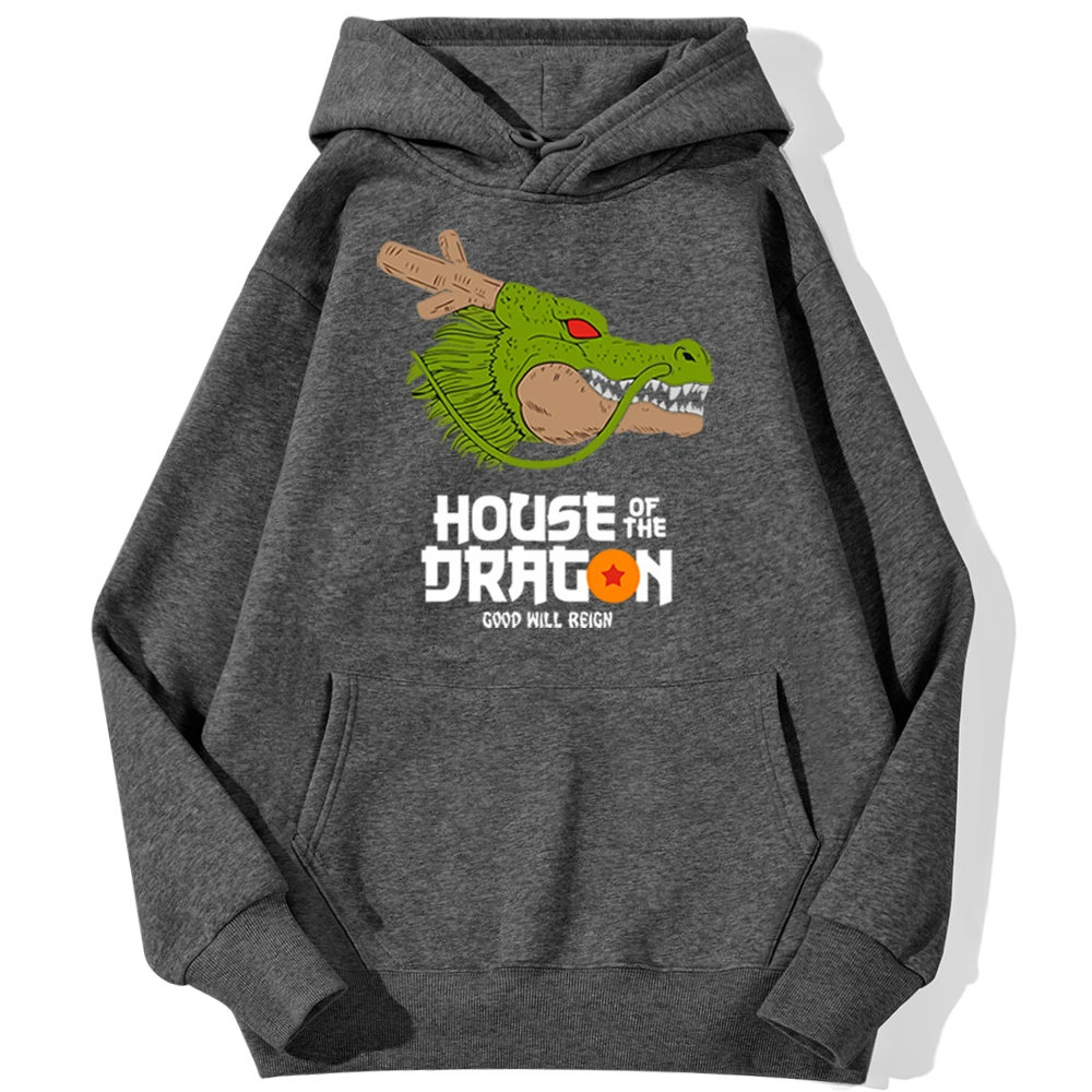 

House Of The Dragon Ball Hoodies Man Autumn Casual Sweatshirts Fleece Warm Hoodie Sweatshirt Hip Hop Harajuku Anime Streetwear