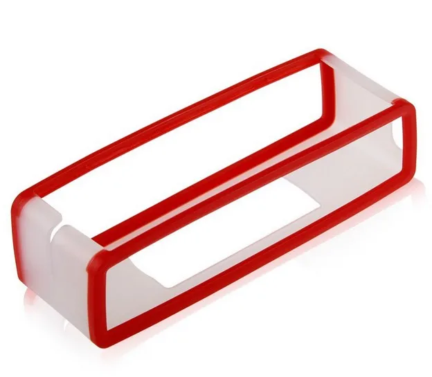 Red Силиконовый защитный чехол для Bose SoundLink Mini 1 2 Sound Link I II Bluetooth динамик Caso Capa Fundas# YJP - Цвет: Red