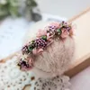 Newborn Photography Props Baby Headband Full Moon Baby Photo Headdress Handmade Hairband Flower Headband ► Photo 3/5