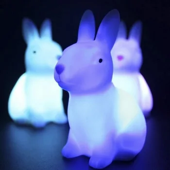 

LED Fox Elephant Animal Night Light Home Bedroom Desktop 7 Changing Colors Lovely LED Light Decoration For Kid Baby Bedside Lamp