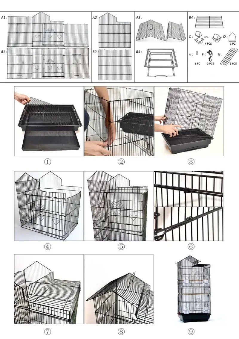 canary breeding cages