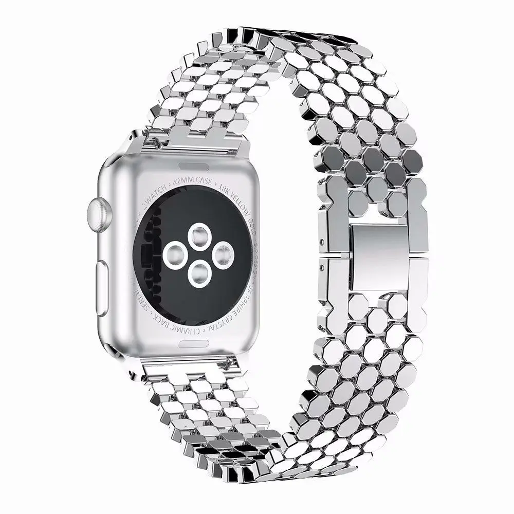 Strap for Apple watch 6 band 44mm 40mm iwatch serice 5 4 3 2 1 Accessories Stainless steel band for apple watch strap 38mm 42mm
