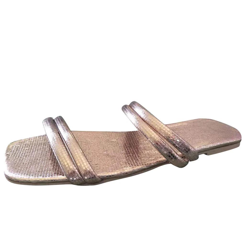 

SAGACE Women's Slippers Open-Toe Shoes Summer Slippers Women Fashion Flat Sandals Slip-On Slipper Casual Beach Bathroom Sandals