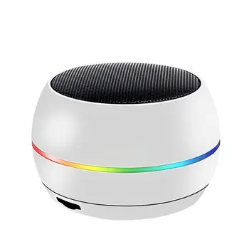 

S11 Wireless Bluetooth 4.2 Speaker Colorful Lights Outdoor Mini Sound Box Loudspeaker Support TF Card