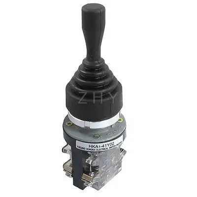 

AC 380V 5A 2NO Latching 30mm Fixing Hole Double-way Joystick Switch