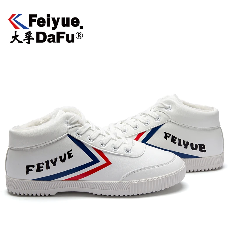 Feiyue/обувь из хлопка; коллекция 8191 года; зимняя обувь; Мужская и женская обувь; вулканизированные кроссовки из микрофибры; водонепроницаемая обувь на плоской подошве В рыцарском стиле; ;