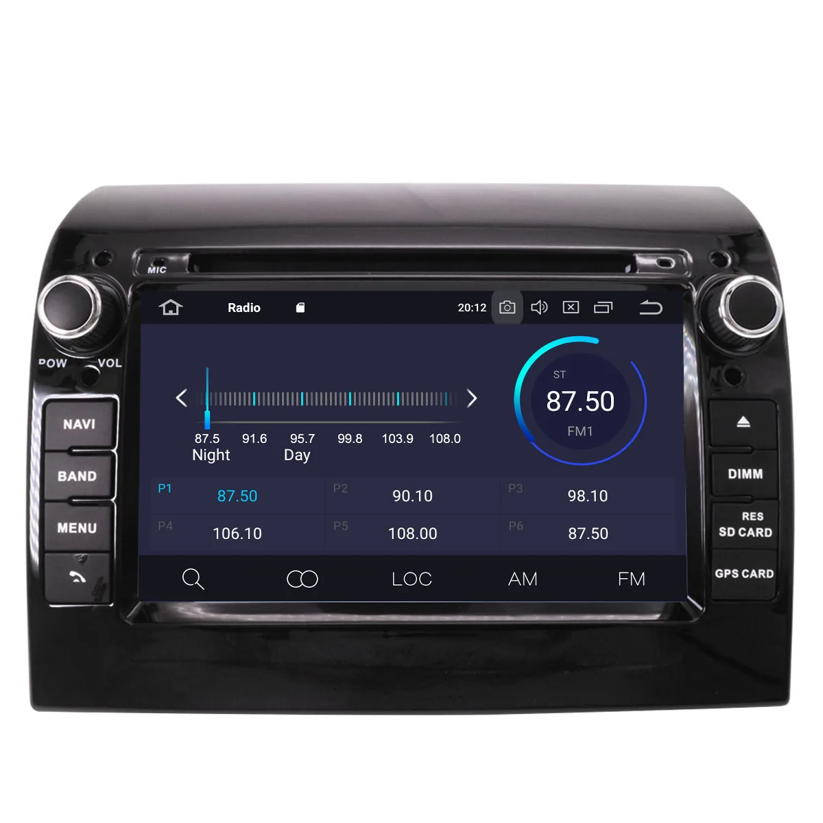 Discount Aotsr Android 9.0 GPS navigation Car DVD player car video car player Stereo for FIAT DUCATO 2011-2015 Car Radio head unit player 21