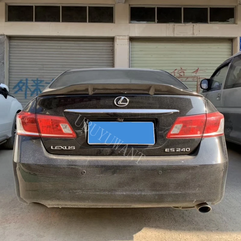 Подходит для ES250 ES300 ES350 2006-2011 ABS/углеродное волокно внешний задний спойлер задний багажник загрузки крыло украшение автомобиля стиль