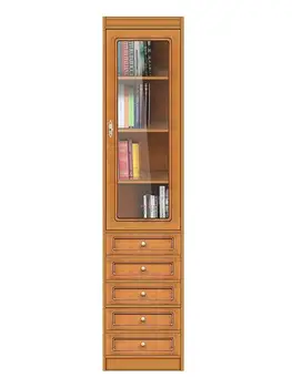 

Modular Bookcase with drawers and cabinet door glass