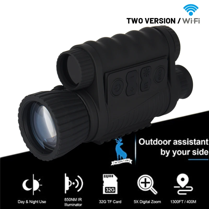 New WIFI Version LS650 HD Digital Infrared Night Vision Monocular for