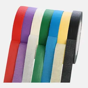 Colorful Paper Tape Red Black Blue Green Yellow Corrugated Paper