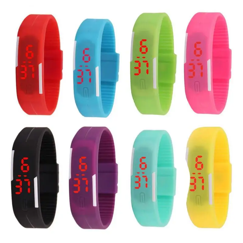 2021 New Fashion Sports LED Smart Watch Smart Phone Touch Screen Digital Watch Waterproof Bracelet Watch