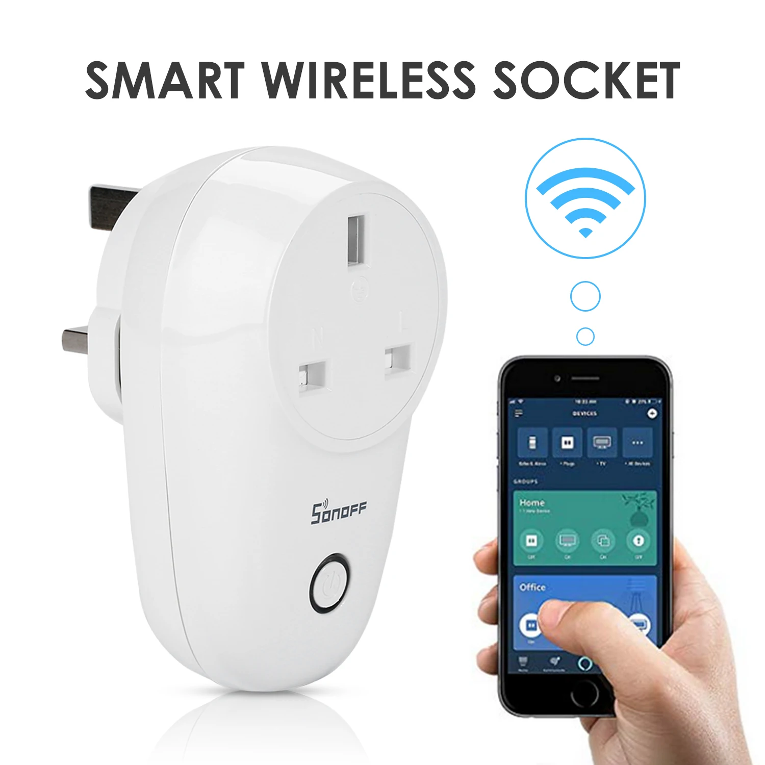 Смарт-розетка S26 с таймером и поддержкой Wi-Fi 10 А | Электроника
