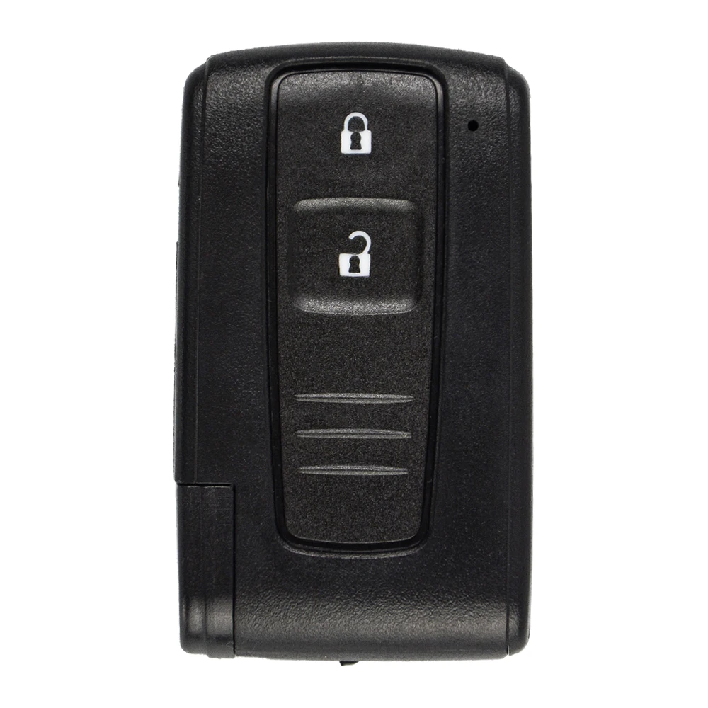 OkeyTech 2 кнопки пустой корпус для дистанционного ключа чехол оболочка брелок для Toyota Prius Corolla Verso смарт-карта с лезвием Toy43