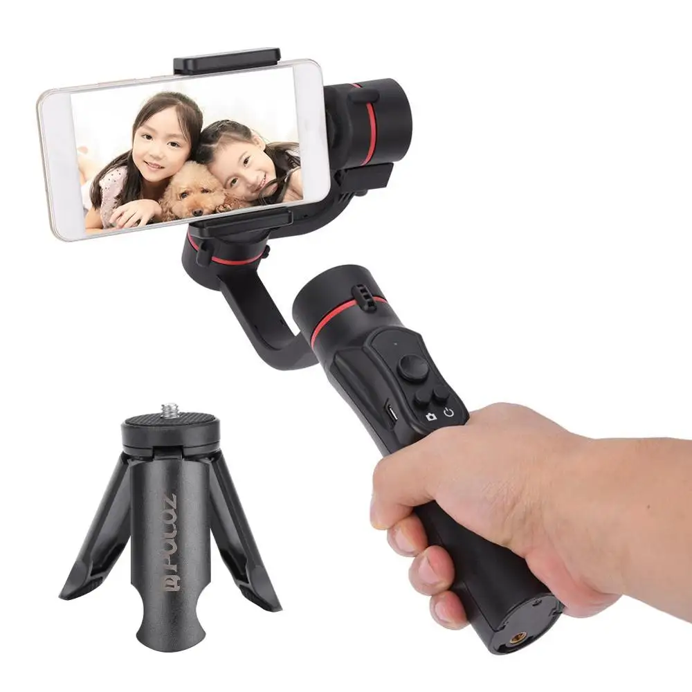 3 Axis Gimbal Stabilizer Vlog Handheld Cellphone Stabilizer Anti-shake Smartphone Stabilizer for 55-90mm Cellphone Action Camera 3 Axis Gimbal Stabilizer Vlog Handheld Cellphone Stabilizer Anti-shake Smartphone Stabilizer for 55-90mm Cellphone Action Camera