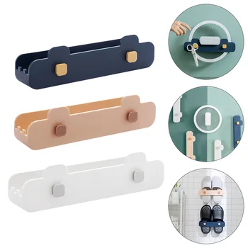 

3Pcs Wall Rack Wall-Mounted Punch Free Convenient Handy Pot Cover Holder Pot Lid Holder for Home Kitchen