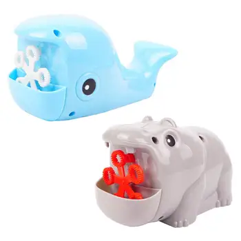 

Kuulee Cartoon Animal Shape Outdoor Automatic Bubble Maker Electric Toy Kids High Quality Child Interesting Toys Bubble Maker