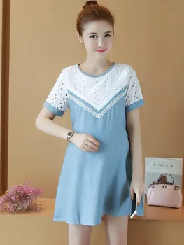 

Maternity Dress Nursing Dress for Pregnancy Woman Short Sleeve Summer Maternity Breastfeeding Dresses Clothing Vestidos Verano
