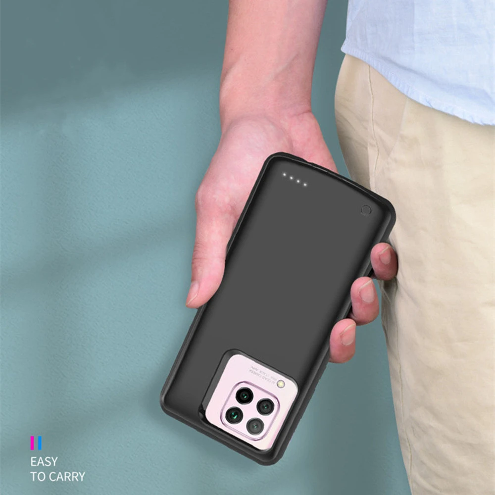 Чехлы для заряда батареи NTSPACE 6800 мАч Huawei Nova 7i чехол зарядки внешнего аккумулятора