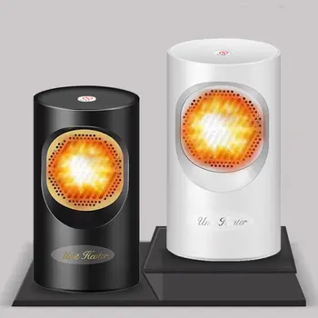 

Portable Mini Space Heater Oscillating Fan Heater with Over-Heating & Tip-Over Protection for Office Home Desk