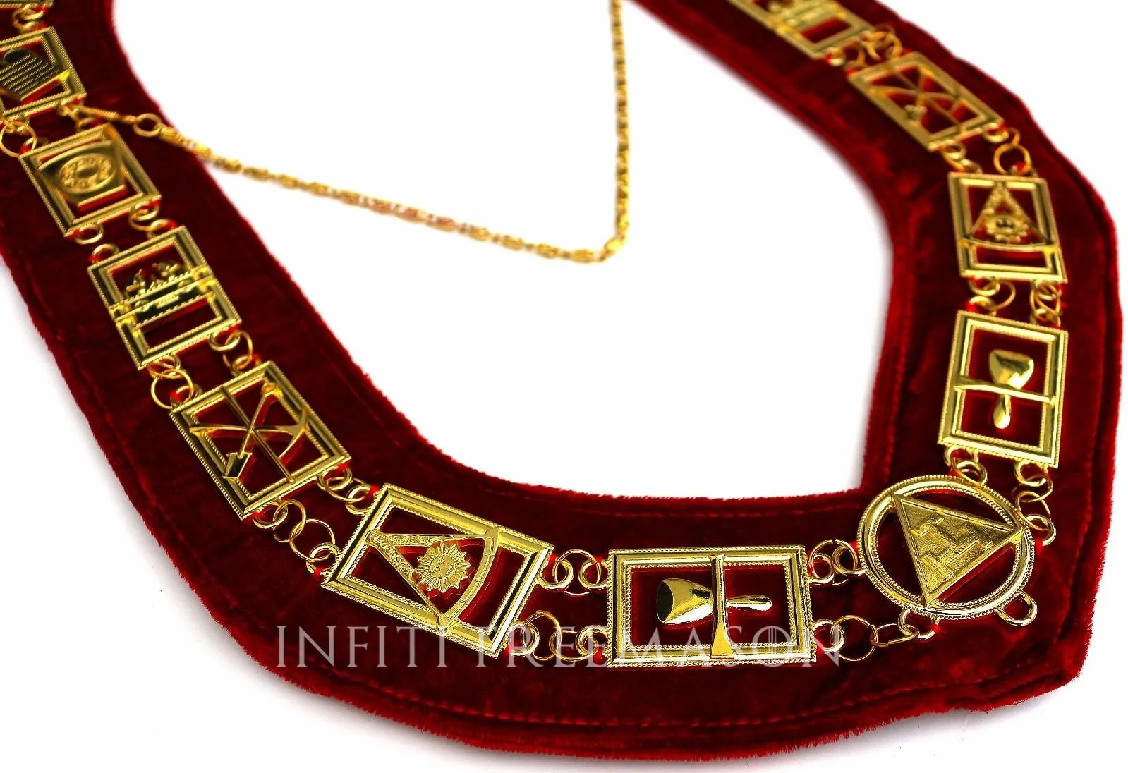 Ошейник Masonic master цепь со знаком масонов ошейник Regalia рыцари Templar Металлический