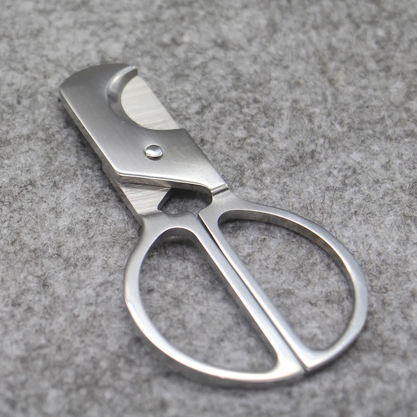 1 шт. ножницы для сигар из нержавеющей стали принадлежности для курения портативная металлическая коробка для сигар ножницы для сигар режущие приспособления подарки высокого качества
